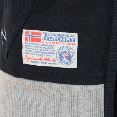 GEOGRAPHICAL NORWAY mikina dámská FLYER LADY s kapucí zapínání na zip