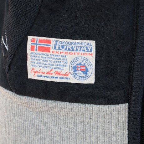 GEOGRAPHICAL NORWAY mikina dámská FLYER LADY s kapucí zapínání na zip
