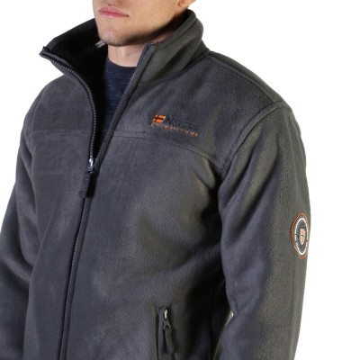 GEOGRAPHICAL NORWAY mikina pánská fleece USINE MEN s kožíškem