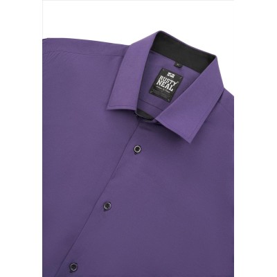 RUSTY NEAL košile pánská R-44 dlouhý rukáv slim fit