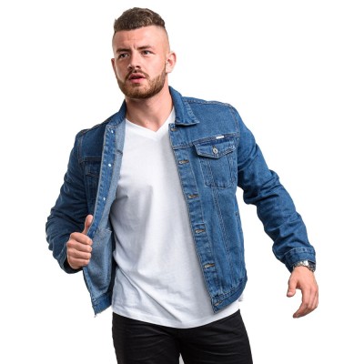 DUKE džínová bunda pánská TRUCKER nadměrná velikost