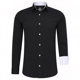 RUSTY NEAL košile pánská R-44 dlouhý rukáv slim fit