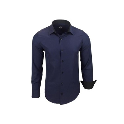 RUSTY NEAL košile pánská R-44 dlouhý rukáv slim fit