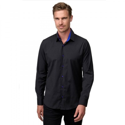 RUSTY NEAL košile pánská R-44 dlouhý rukáv slim fit