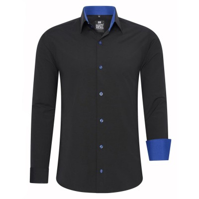 RUSTY NEAL košile pánská R-44 dlouhý rukáv slim fit