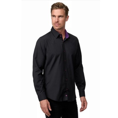 RUSTY NEAL košile pánská R-44 dlouhý rukáv slim fit