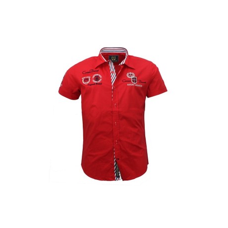 CARISMA košile pánská 9002 krátký rukáv slim fit