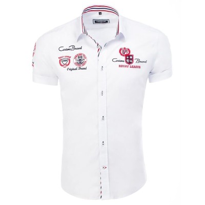 CARISMA košile pánská 9002 krátký rukáv slim fit