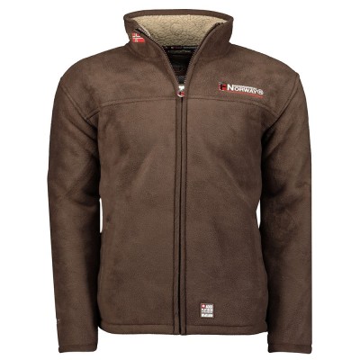 GEOGRAPHICAL NORWAY mikina pánská UBOLT s kožíškem