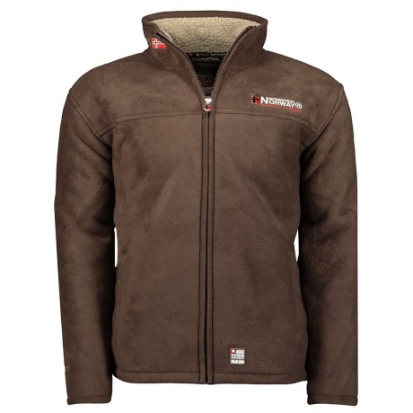 GEOGRAPHICAL NORWAY mikina pánská UBOLT s kožíškem