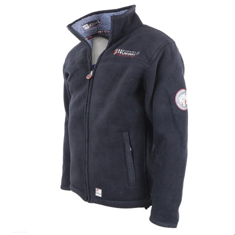 GEOGRAPHICAL NORWAY mikina pánská UBOLT s kožíškem