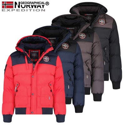 GEOGRAPHICAL NORWAY bunda pánská VOLVA MEN JKT 005 prošívaná