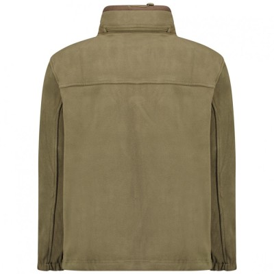 ANAPURNA fleecová mikina pánská URANIUM s kapucí v límci