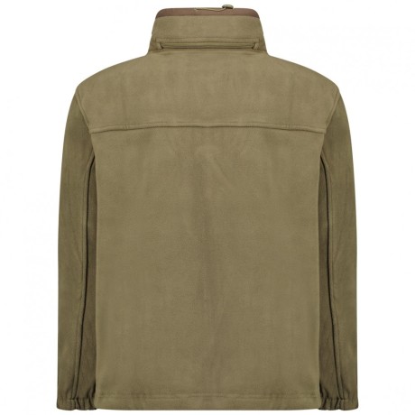 ANAPURNA fleecová mikina pánská URANIUM s kapucí v límci