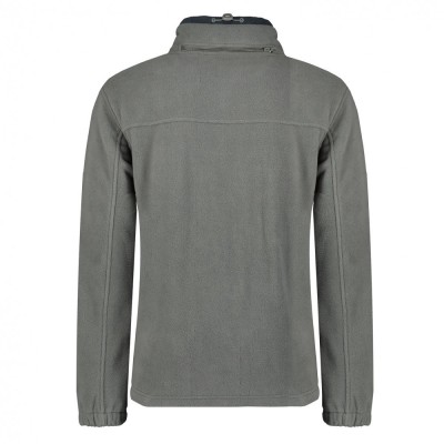 ANAPURNA fleecová mikina pánská URANIUM s kapucí v límci