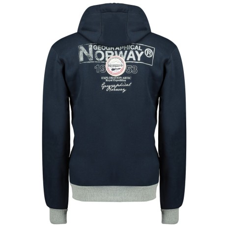 GEOGRAPHICAL NORWAY mikina pánská FLYER MEN nadměrná velikost